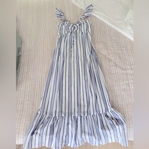 Xhilaration maxi dress with ruffle straps